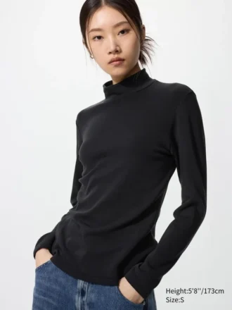 Women’s Heattech Ultra Warm High Neck T-Shirt