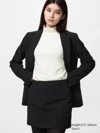 Women’s Heattech Ultra Warm High Neck T-Shirt