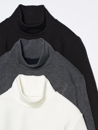 Women’s Heattech Ultra Warm T-Shirt | High Neck