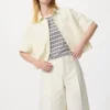 Women’s Jersey Pleated Long Shorts