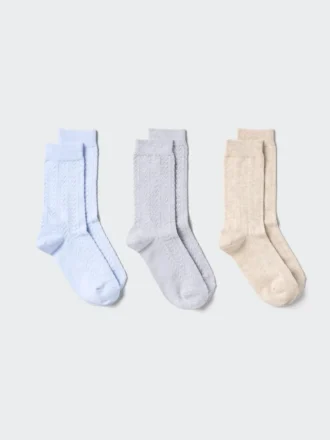 Women’s Lace Knit Socks | 3 Pairs