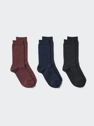 Women’s Lace Knit Socks | 3 Pairs