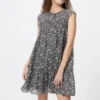 Women’s Light Cotton Tiered Dress | Print