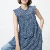 Women’s Light Cotton Tiered Dress | Print