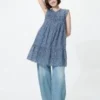 Women’s Light Cotton Tiered Dress | Print