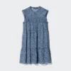Women’s Light Cotton Tiered Dress | Print