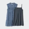 Women’s Light Cotton Tiered Dress | Print