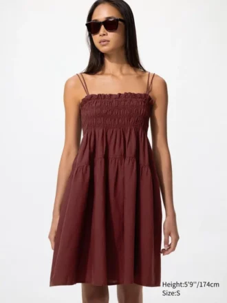 Women’s Linen Blend Camisole Dress