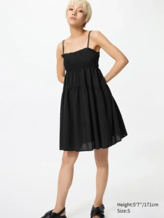 Women’s Linen Blend Camisole Dress