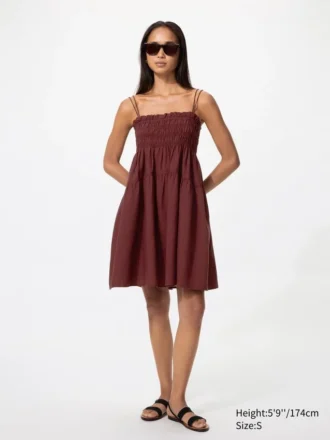 Women’s Linen Blend Camisole Dress
