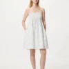Women’s Linen Blend Camisole Dress | Striped