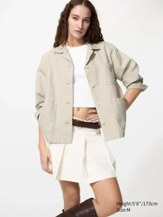 Women’s Linen Blend Coverall