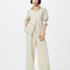 Women’s Linen Blend Easy Pants