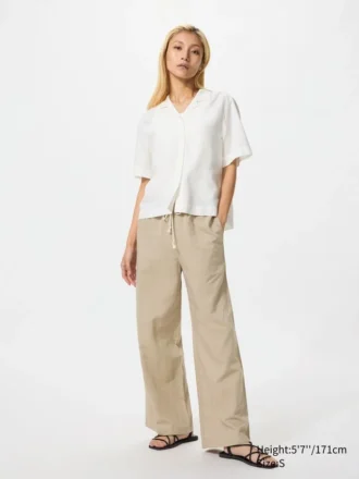 Women’s Linen Blend Easy Pants