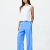 Women’s Linen Blend Easy Pants
