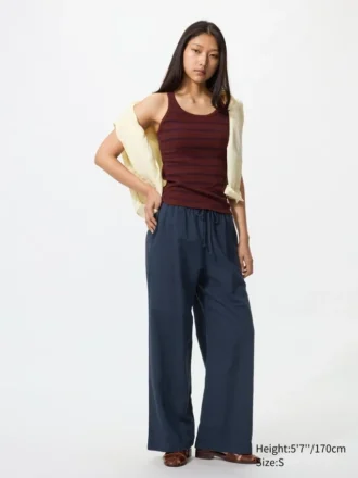 Women’s Linen Blend Easy Pants