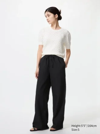 Women’s Linen Blend Easy Pants