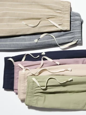 Women’s Linen Blend Easy Pants