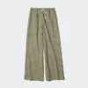 Women’s Linen Blend Easy Pants | Striped