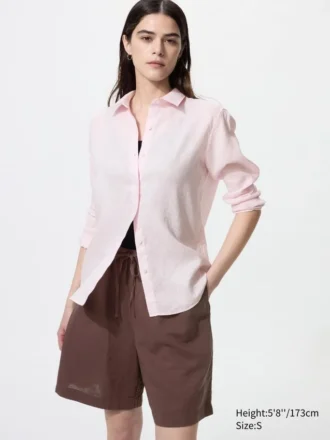 Women’s Linen Blend Easy Shorts