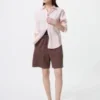 Women’s Linen Blend Easy Shorts