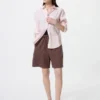 Women’s Linen Blend Easy Shorts