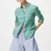 Women’s Linen Blend Easy Shorts | Stripe