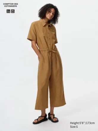 Women’s Linen Blend Jumpsuit
