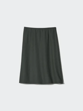 Women’s Linen Blend Midi Skirt | Short