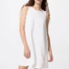 Women’s Linen Blend Mini Dress