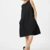 Women’s Linen Blend Mini Dress