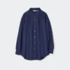 Women’s Linen Blend Oversized Shirt