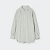 Women’s Linen Blend Oversized Shirt