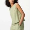 Women’s Linen Blend Sleeveless Blouse