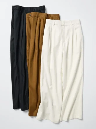 Women’s Linen Blend Straight Pants