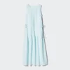 Women’s Linen Blend Tiered Dress