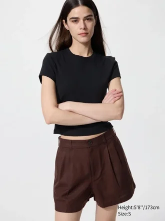 Women’s Linen Cotton Shorts