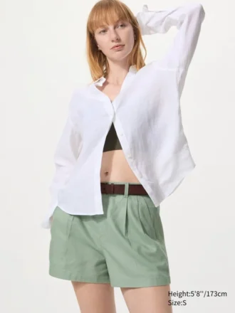 Women’s Linen Cotton Shorts