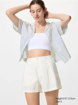 Women’s Linen Cotton Shorts