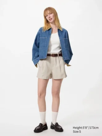 Women’s Linen Cotton Shorts