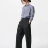 Women’s Linen Cotton Tapered Pants