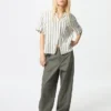 Women’s Linen Cotton Tapered Pants | Tall