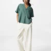 Women’s Linen Cotton Tapered Pants | Tall