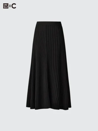 Women’s Merino Blend Ribbed Skirt