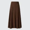 Women’s Merino Blend Ribbed Skirt
