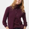 Women’s Merino Ribbed Short Cardigan