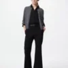 Women’s Merino Ribbed Short Cardigan