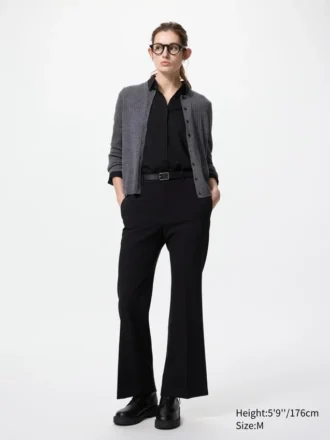 Women’s Merino Ribbed Short Cardigan