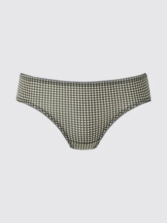 Women’s Mid-Rise Bikini Briefs | Gingham