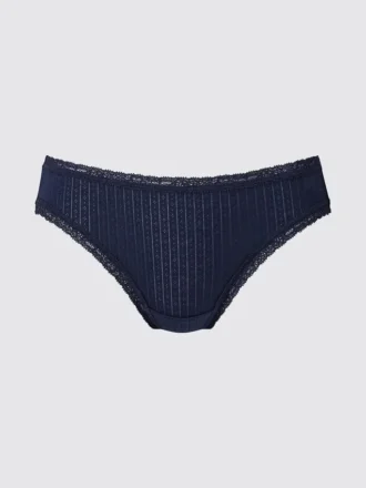 Women’s Mid Rise Briefs | Pointelle